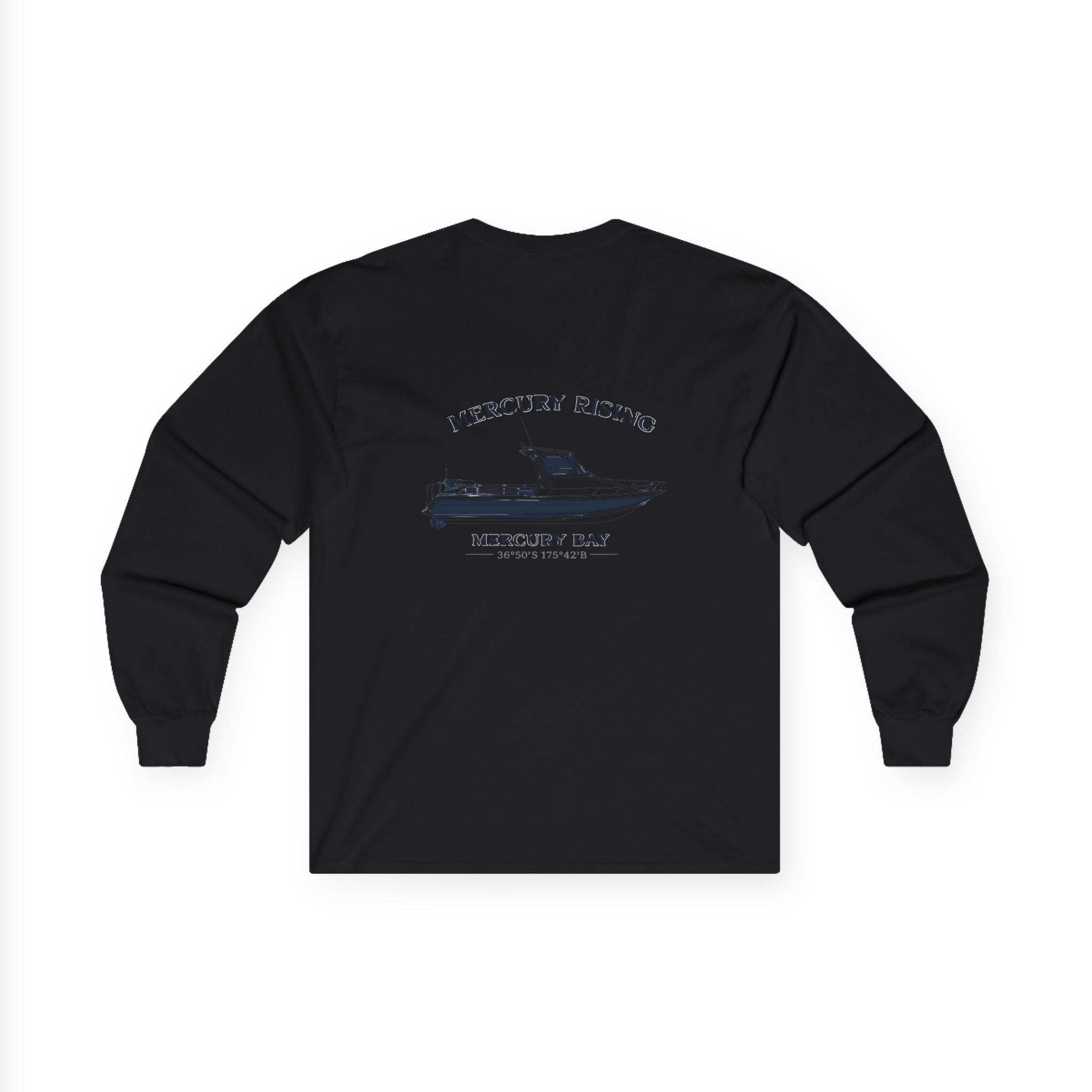 Custom Boat Artwork Long Sleeve Tee — Your Boat, Your Story | NZ Made to Order