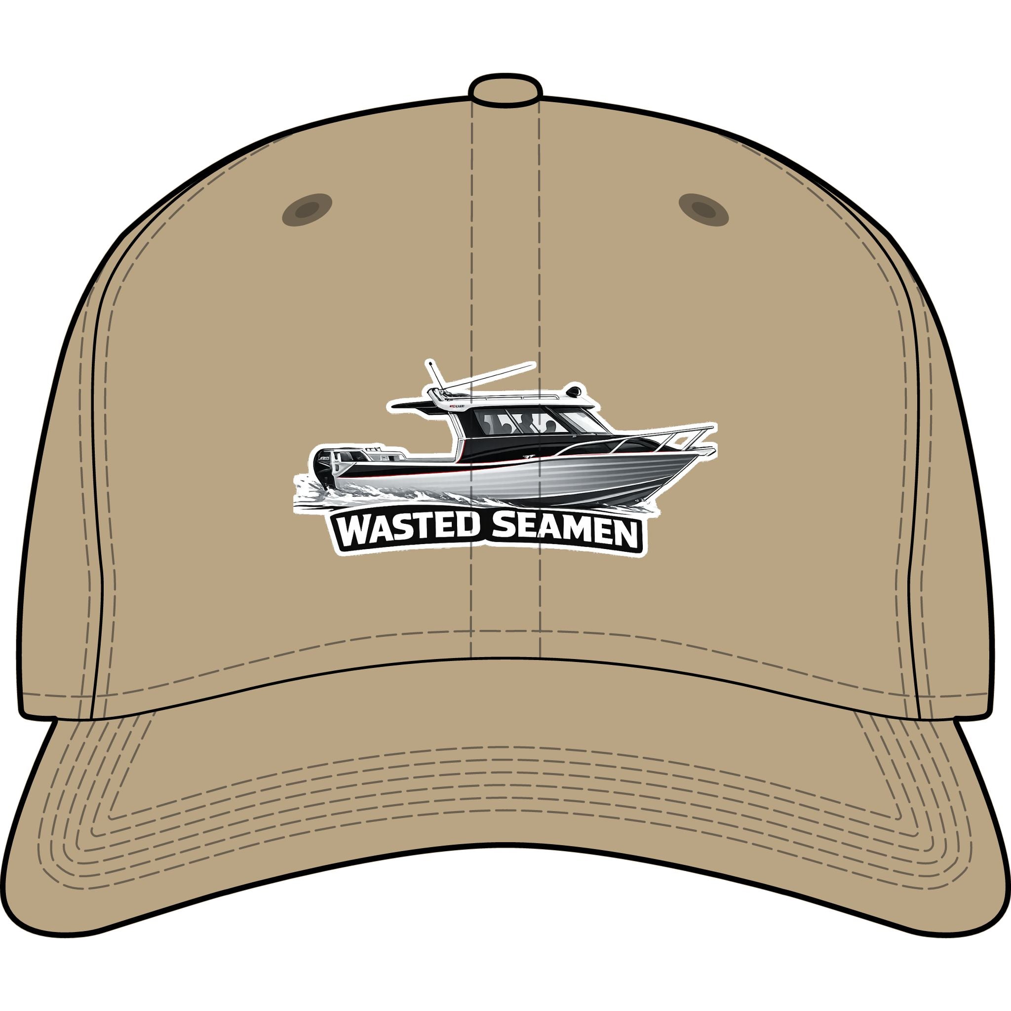Custom Boat Artwork Cap — Your Boat on a Snapback | NZ Made to Order