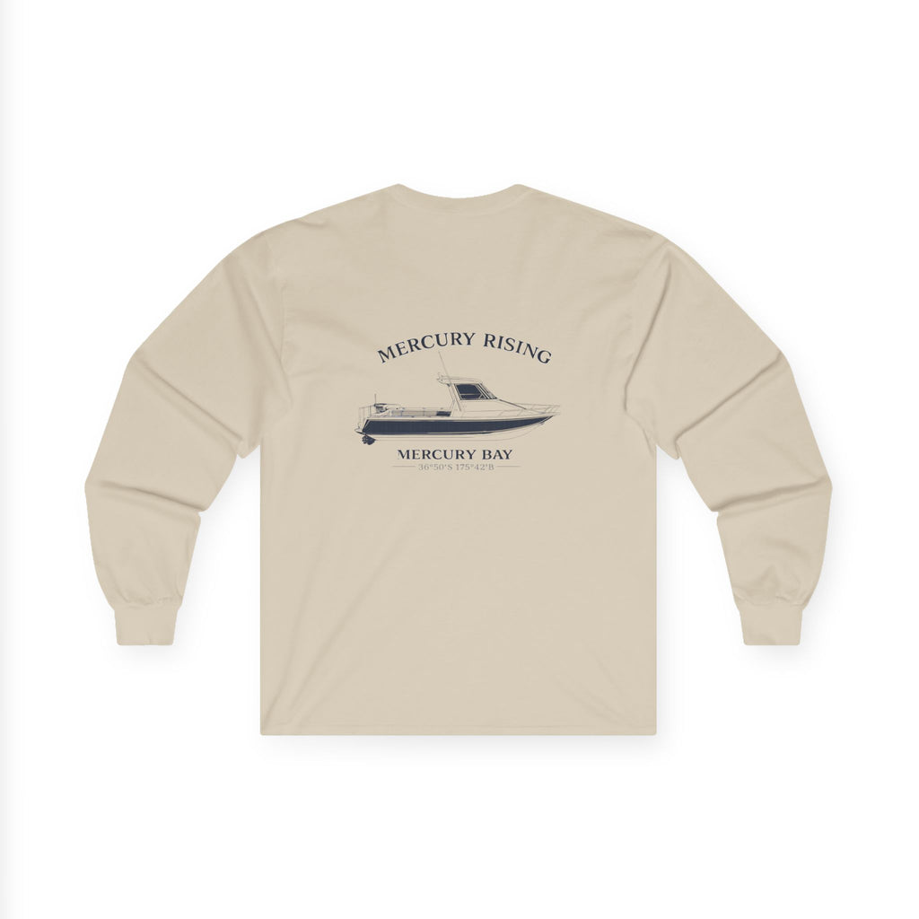 Custom Boat Artwork Long Sleeve Tee — Your Boat, Your Story | NZ Made to Order