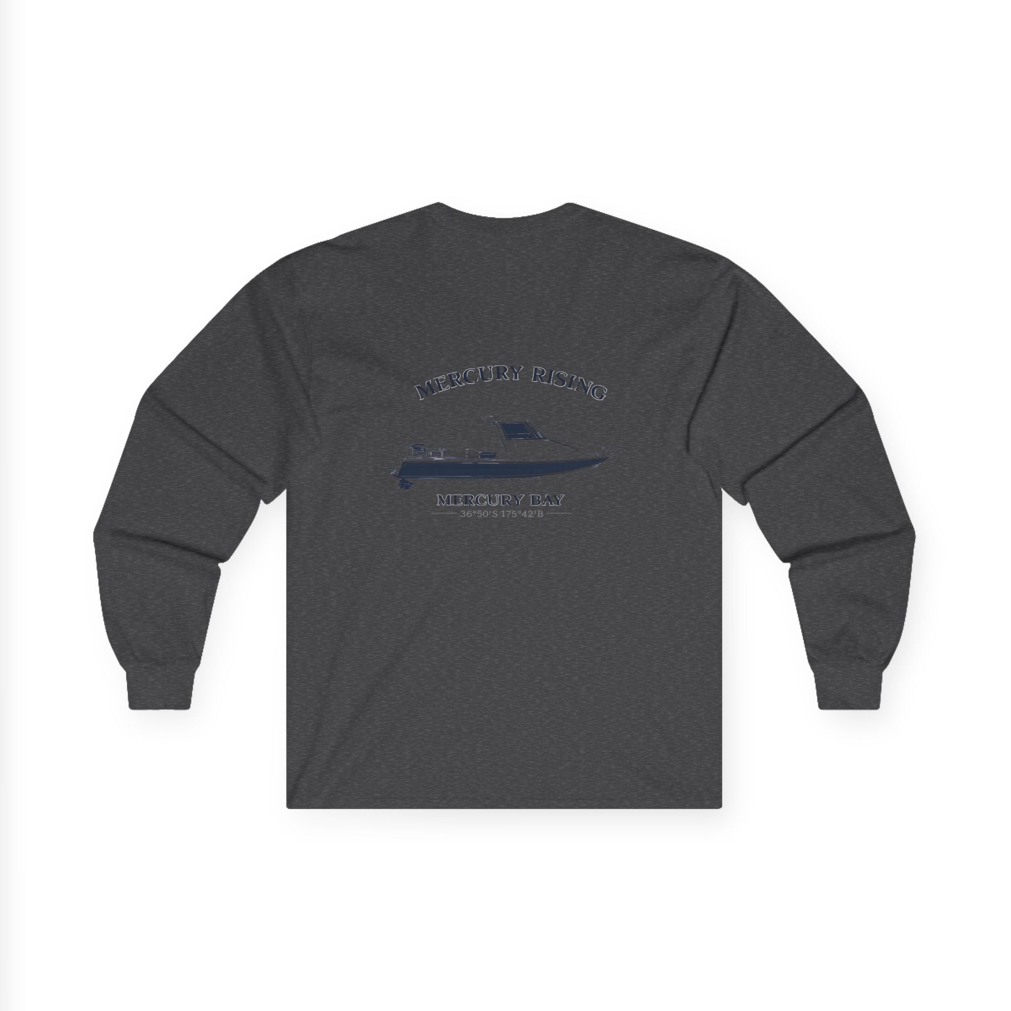 Custom Boat Artwork Long Sleeve Tee — Your Boat, Your Story | NZ Made to Order