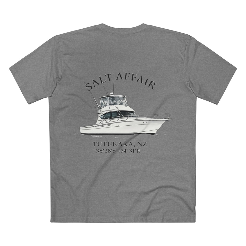 Custom Boat Artwork T-Shirt — Your Boat, Your Story | NZ Made to Order