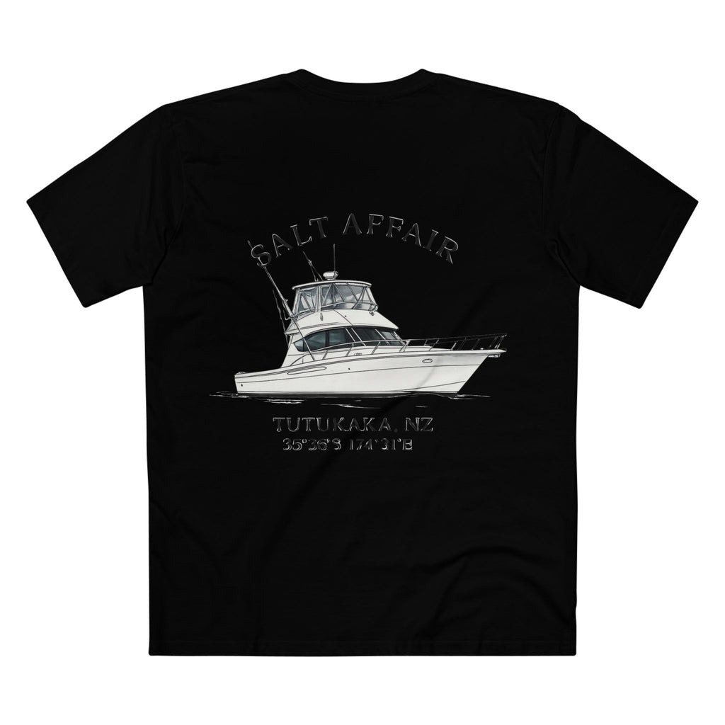Custom Boat Artwork T-Shirt — Your Boat, Your Story | NZ Made to Order